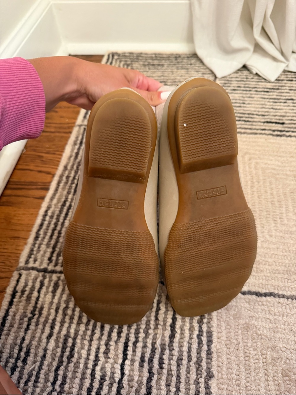 Sperry Quilted and Tan Lace Duck Boots - Picture 7 of 7